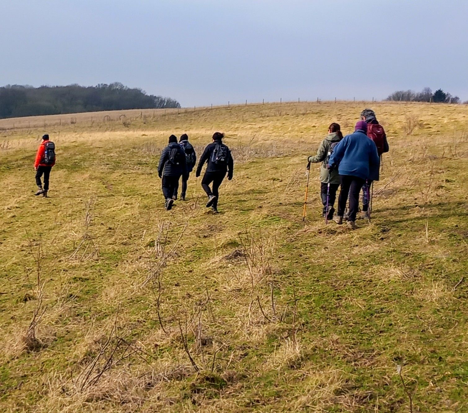 Striding out on this route in 2025